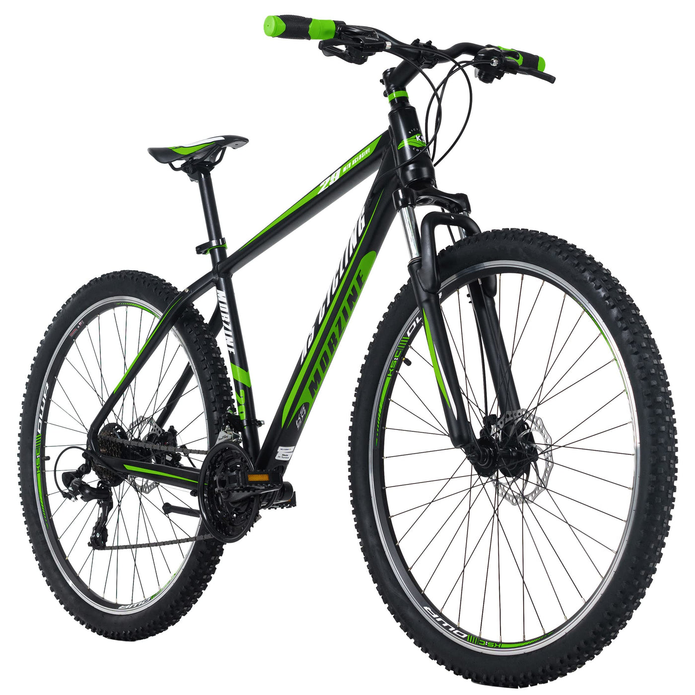 KS Cycling Mountainbike Hardtail 29'' Morzine schwarz-grün 48 cm