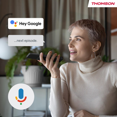 Thomson 24 Zoll (60 cm) LED HD 12V Camping Smart Android TV, Google Assistant, Wi-Fi, Dolby Digital, Bluetooth, Triple-Tuner (Kabel/Satellit/Antenne), HDMI, CI+, A+ Panel- 24HA2S13C