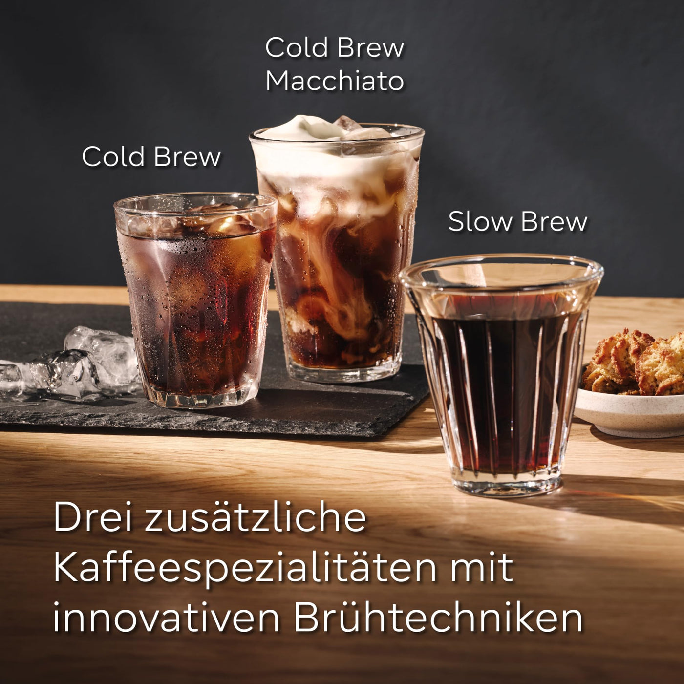 Siemens Kaffeevollautomat EQ700 classic TP715D01, App-Steuerung, Cold Brew, intuitives Full-Touch-Display, bis zu 10 individ. Kaffeekreationen als Favoriten, autom. Dampfreinigung, 1500 W, grau-silber