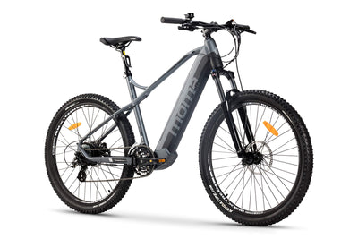 moma bikes Elektrische Fahrrad EMTB 27,5", Shimano 24 Gänge & hydraulische Scheibenbremsen, Integrierter Akku Ion Lithium 48V 13Ah