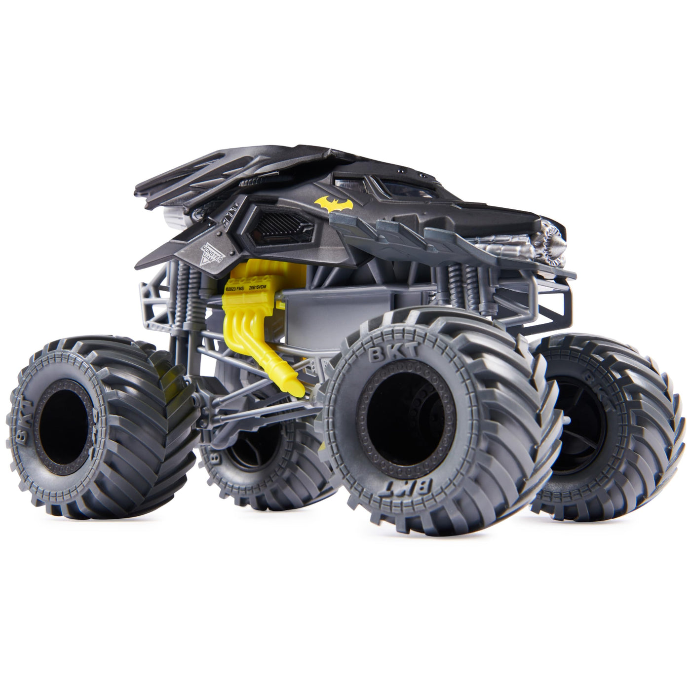 Monster Jam, offizieller Batmobile Monster Jam Truck, Metall-Spritzguss-Fahrzeug zum Spielen und Sammeln im Maßstab 1:24