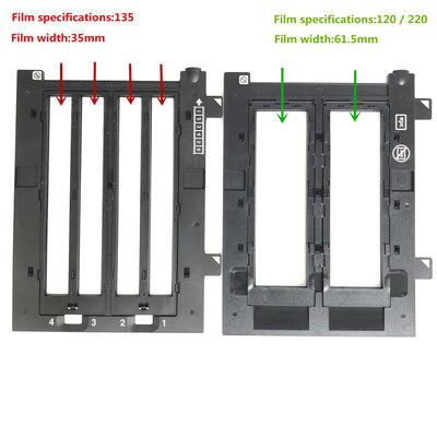 HIGGEL 【Druckerzubehör】 Negativfilmstreifenhalter für 120/220 und 135 Scanner kompatibel mit Kompatibel mit Epson Perfection V700 V750 V800 V850 GT-X900 GT-X970 GT-X980