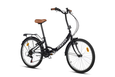 moma bikes Faltbares Fahrrad, TOP Class 24“, Aluminium 6 Gänge, Komfortsattel