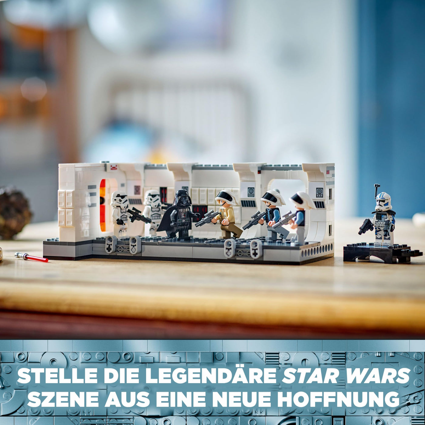 LEGO Star Wars Das Entern der Tantive IV, Bauspielzeug zum Film Eine Neue Hoffnung, Fantasy-Spielset für Kinder zum Sammeln, Geschenk-Idee für Jungen und Mädchen ab 8 Jahren sowie für Sammler 75387