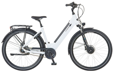 Prophete Geniesser 2.0 City E-Bike 28 Zoll - 360Wh - Integrierter Akku - Frontmotor - 7-Gang Nabenschaltung - HDY. Scheibenbremse - Rahmenhöhe 48 cm