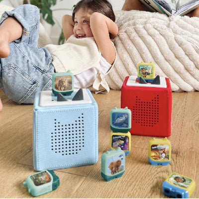 tonies Clever 4er Set GEOlino MINI für Deine Toniebox, Wissens-Hörspiel für Kinder ab 5 Jahren, Spielzeit je ca. 47 Minuten