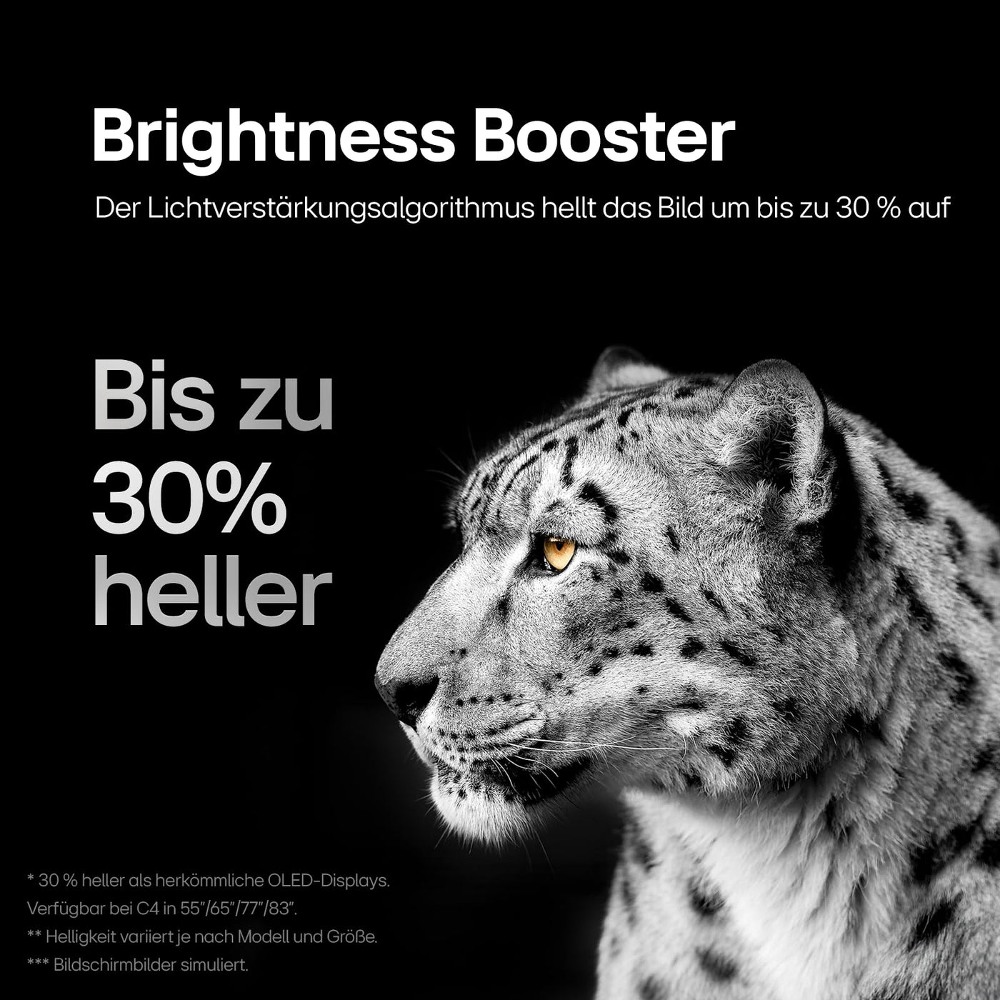 LG OLED77C47LA TV 77" (195 cm) OLED evo Fernseher (α9 Gen7 4K AI-Prozessor, webOS 24, Dolby Vision, bis zu 120Hz) [Modelljahr 2024]