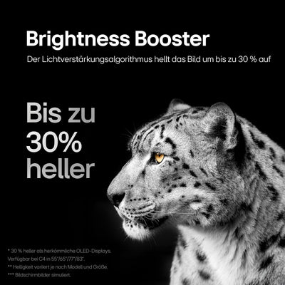 LG OLED77C47LA TV 77" (195 cm) OLED evo Fernseher (α9 Gen7 4K AI-Prozessor, webOS 24, Dolby Vision, bis zu 120Hz) [Modelljahr 2024]