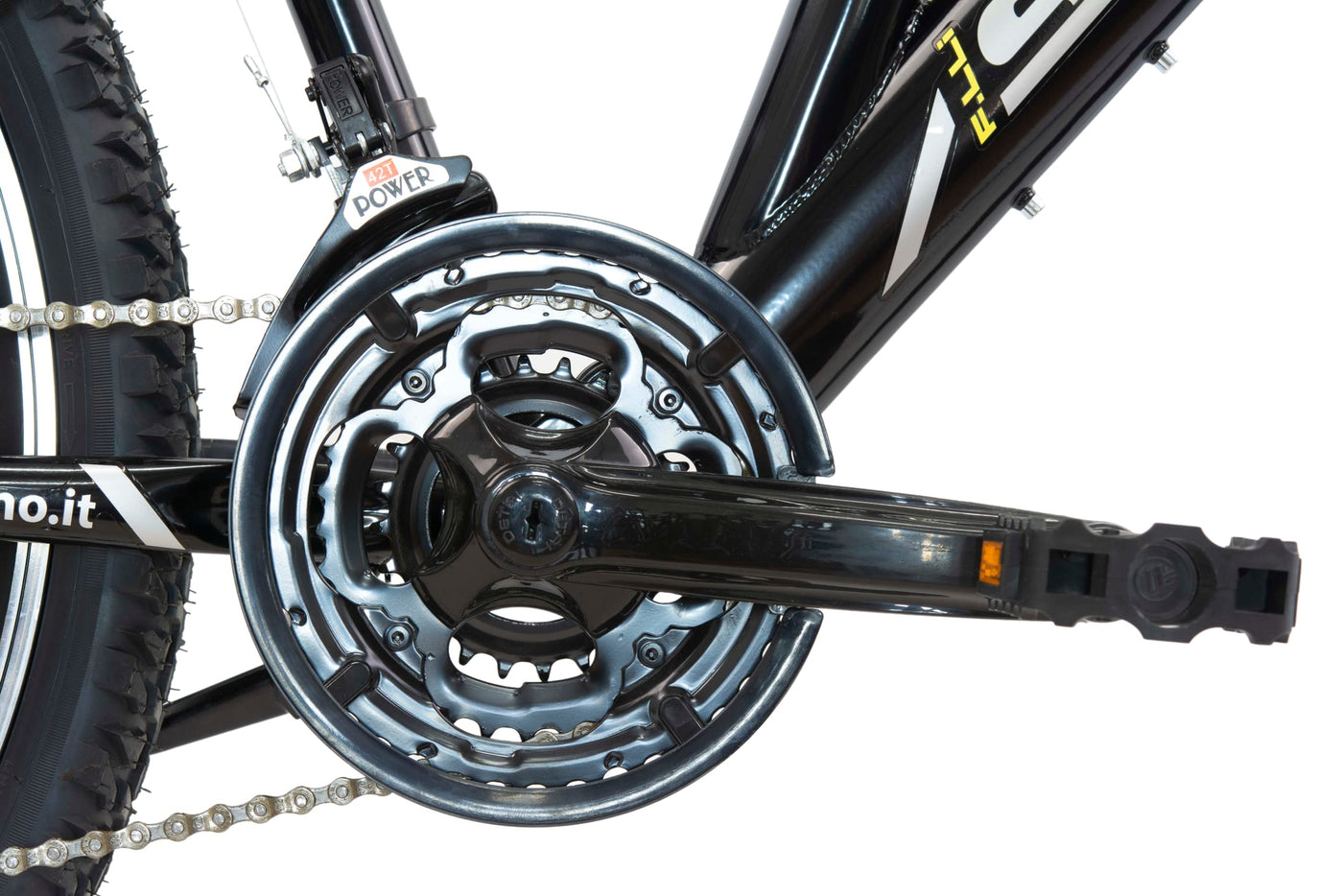 F.lli Schiano Bull Mountainbike 26 Zoll, in Schwarz-Gelb