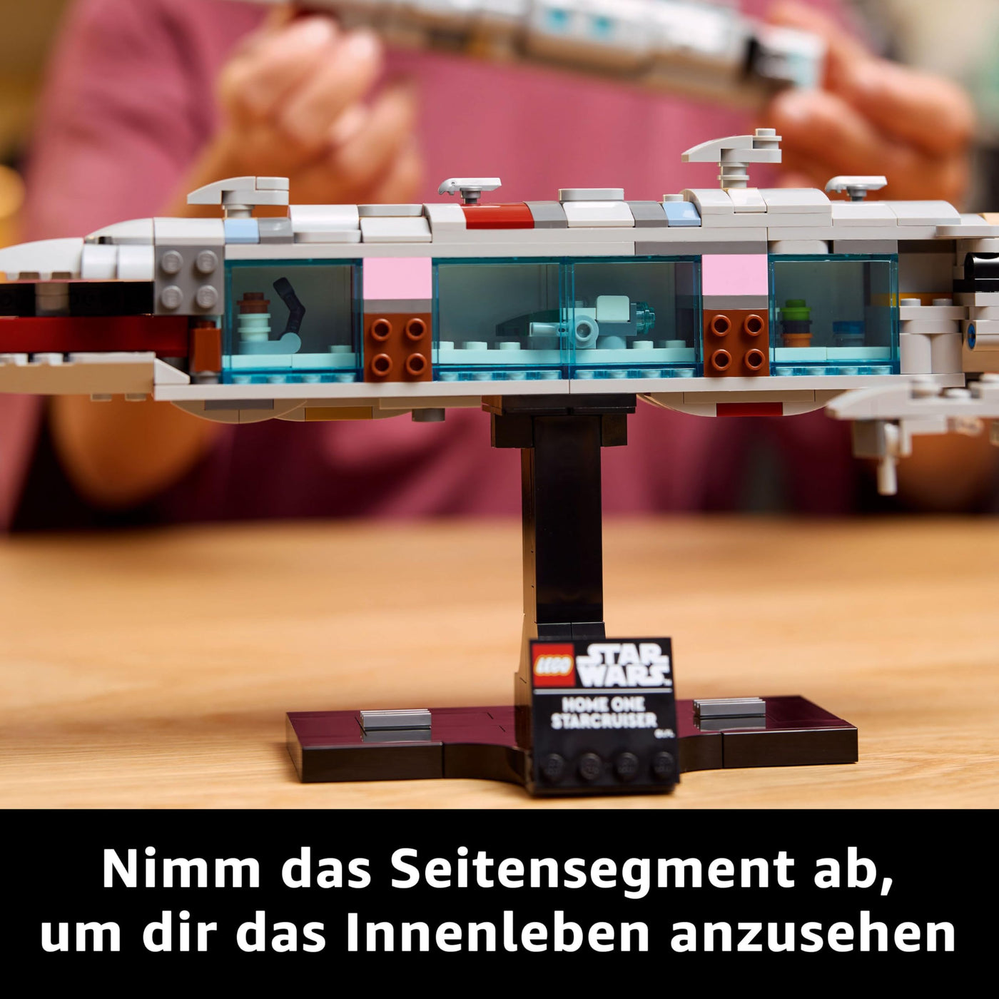 LEGO Star Wars 75405 Home One Starcruiser aus Die Rückkehr der Jedi-Ritter - Sternenschiff Modell - Fantasy Set und Sammlerstück zum Bauen und Ausstellen - Geschenk für Erwachsene & Jugendliche Fans