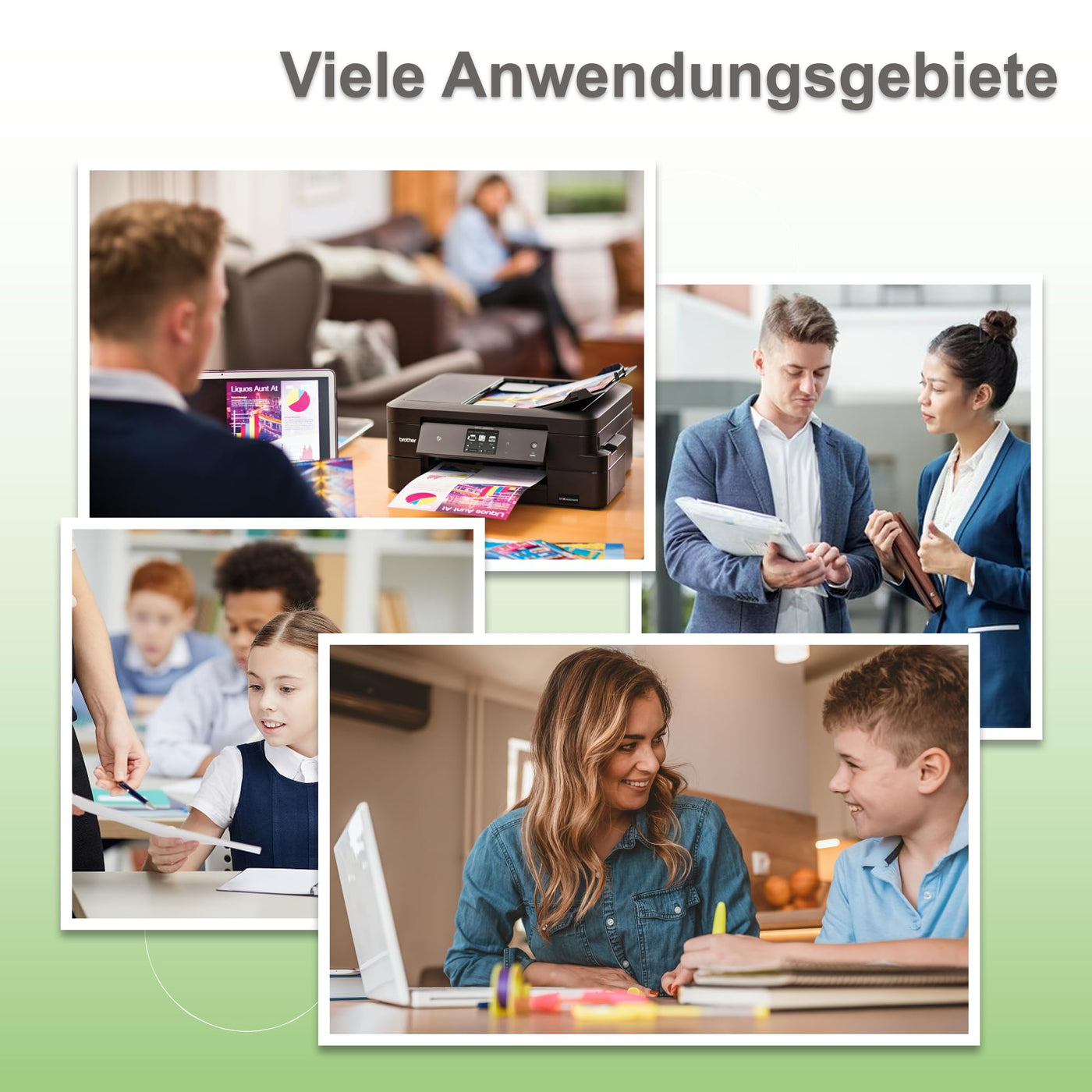 realink Bundle TS6350a Drucker (mit Scanner und Kopierer) mit 10 XXL Druckerpatronen