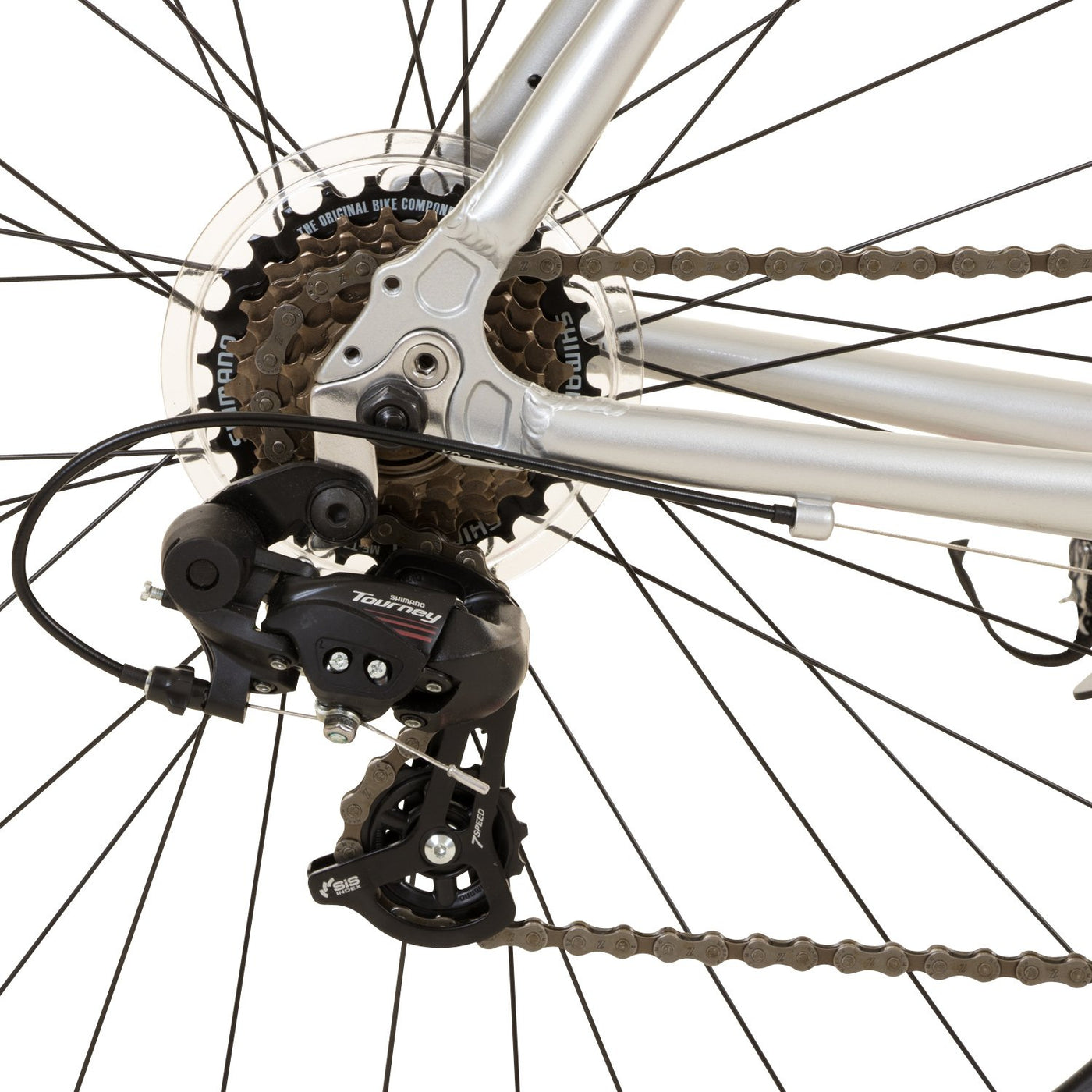 Galano 700C 28 Zoll Rennrad Vuelta Sti 4 Rahmengrößen 2 Farben, Rahmengrösse:59 cm, Farbe:grau/grün