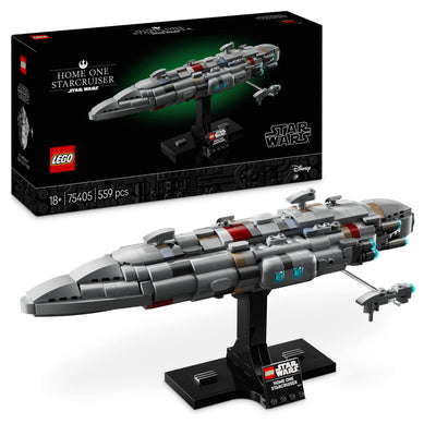 LEGO Star Wars 75405 Home One Starcruiser aus Die Rückkehr der Jedi-Ritter - Sternenschiff Modell - Fantasy Set und Sammlerstück zum Bauen und Ausstellen - Geschenk für Erwachsene & Jugendliche Fans