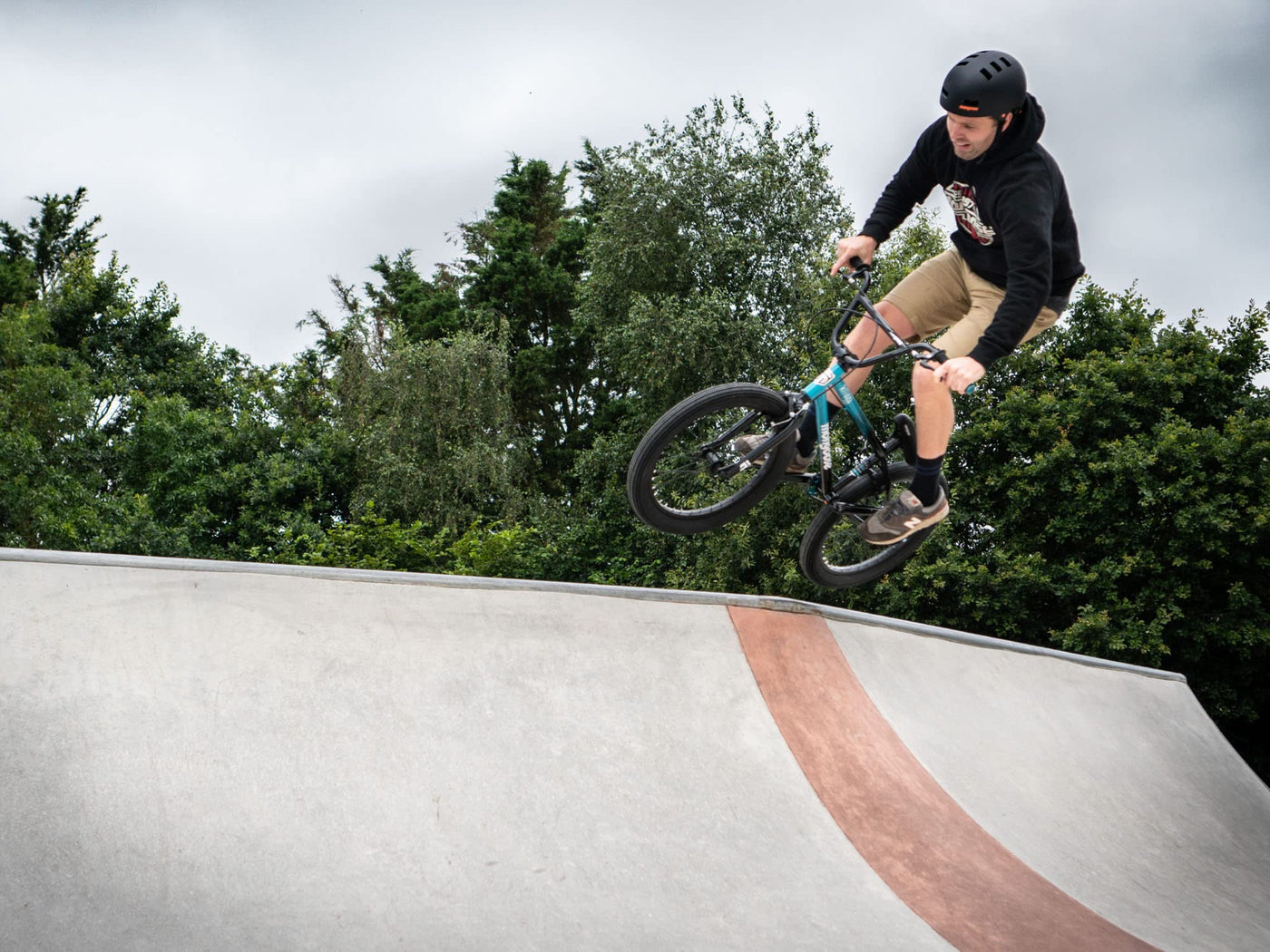 Mongoose Ritual 500 BMX-Rad, 20" Laufräder, Hi-Ten Stahlrahmen, Schwarz, Blau