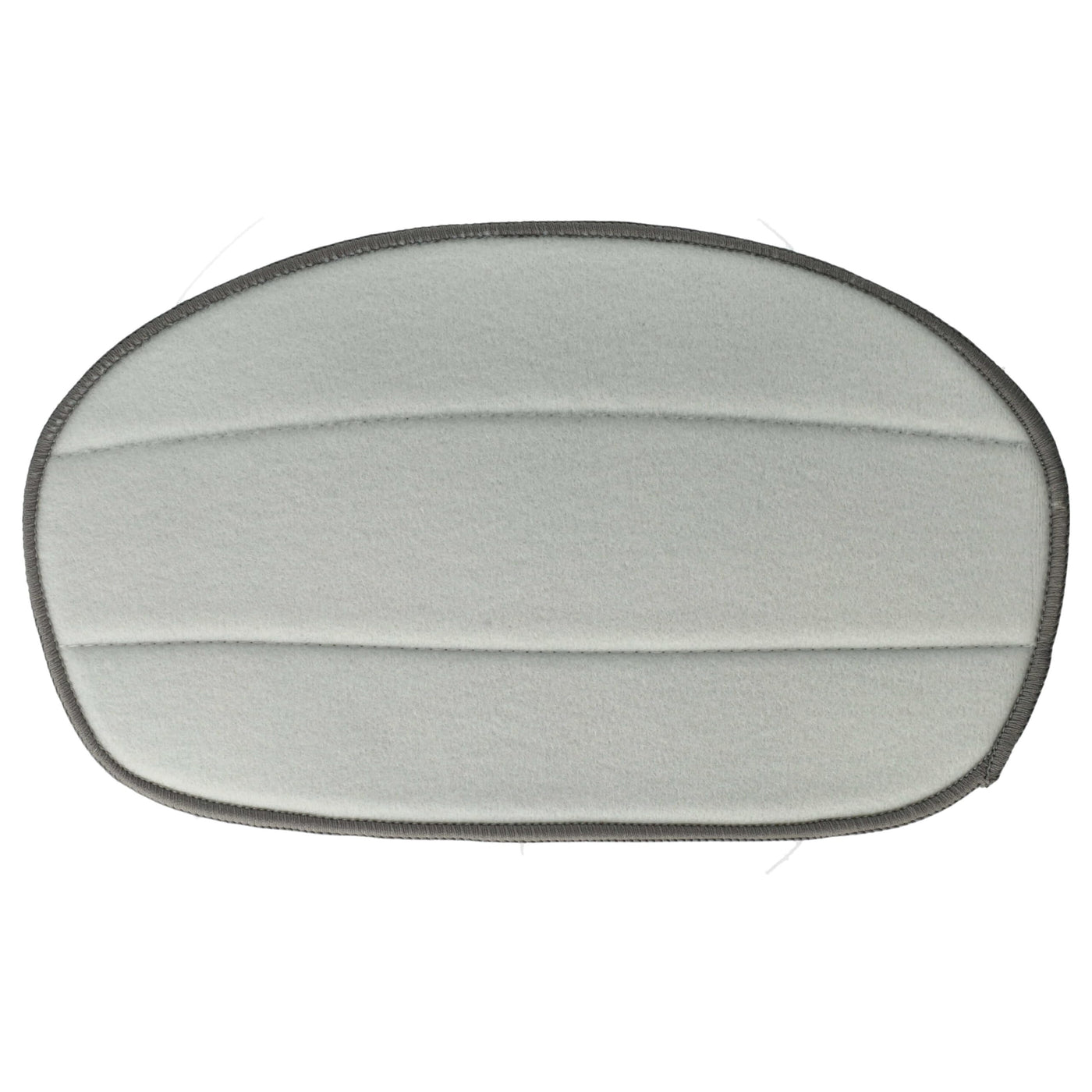 vhbw 2x Wischbezug kompatibel mit Leifheit CleanTenso Dampfreiniger, Dampfmop - Mikrofaser, Grau
