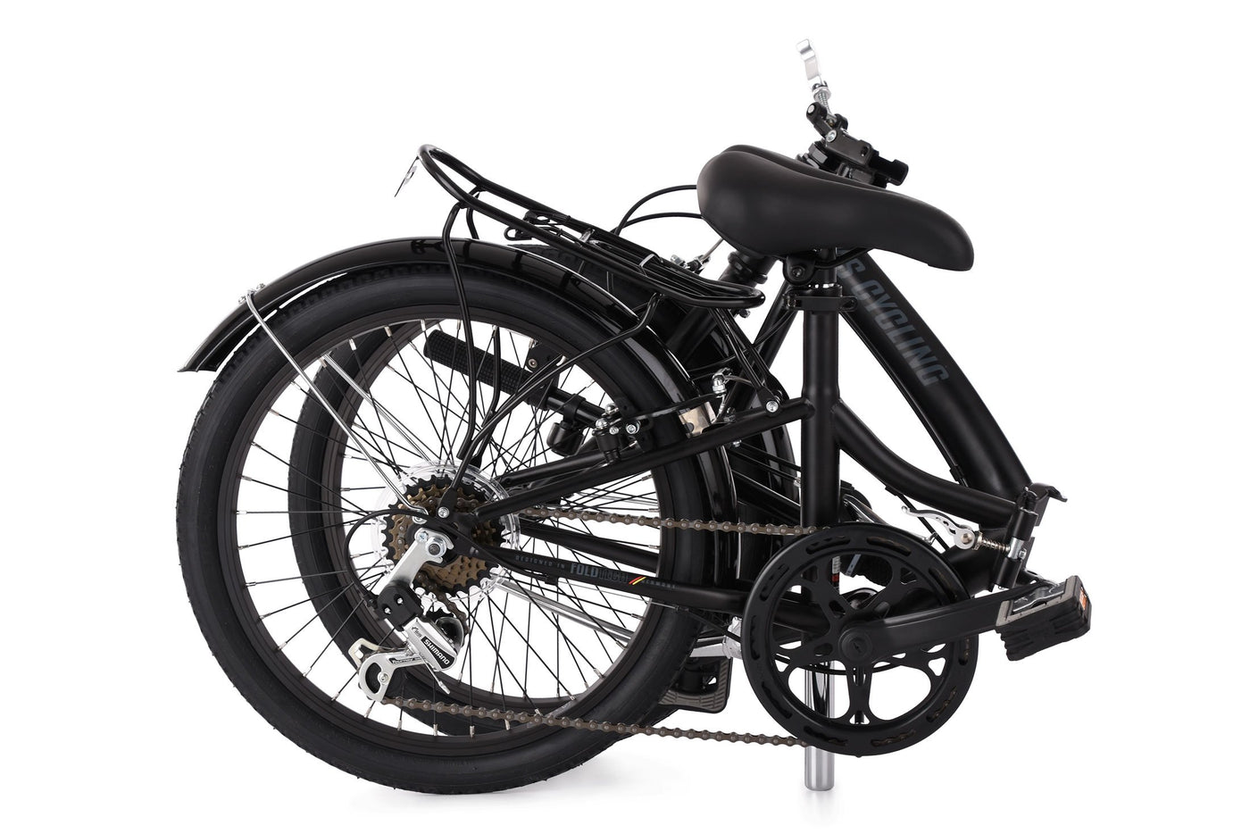 KS Cycling Faltrad 20'' Foldtech schwarz 6 Gänge