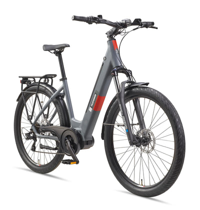 TELEFUNKEN SUV E-Bike 27,5 Zoll für Damen & Herren | Pedelec mit Mittelmotor & 468Wh Akku | Elektrofahrrad mit 7-Gang Kettenschaltung & Hydr. Scheibenbremsen, StVZO-konform | SUV500
