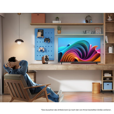 Hisense 32A5NQ 80 cm (32 Zoll) QLED Fernseher Full HD, Smart TV, Triple Tuner, AI Sports Mode, Dolby Atmos, Share to TV, Duale Positionierung, WiFi, Game & Hotel Modus, Schwarz [2024]