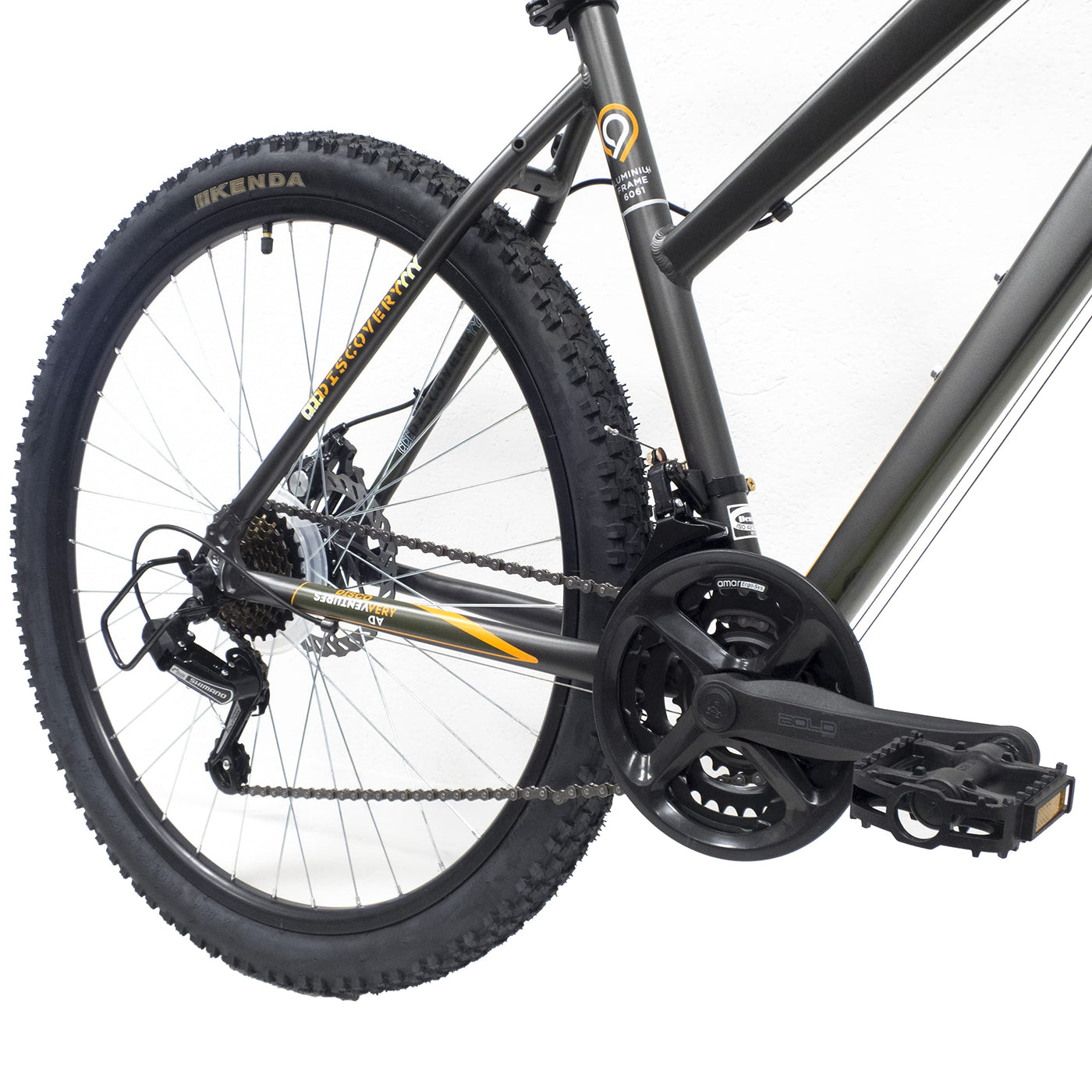 Discovery Damen Mountain Bike Donna Mountainbike 27,5 Zoll, anthrazit, M