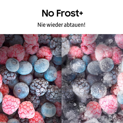 Samsung RL38A7B5BS9/EG Bespoke Kühl-/Gefrierkombination, 203 cm, 387 ℓ, 35 dB(A), Space Max Technologie, Twin Cooling+, Cool Select+, Metal Cooling, No Frost+, Edelstahl Look