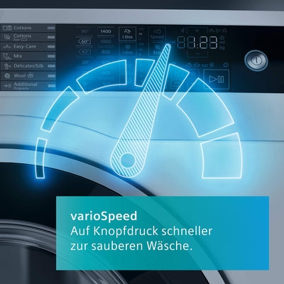 Siemens WT47R440 Wärmepumpentrockner für 8 kg Wäsche, iQ500, 176 kWh pro Jahr, speedPack, autoDry, Outdoor-Programm, Weiß