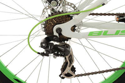 KS Cycling Mountainbike MTB Fully 26'' Bliss weiß-grün RH 47 cm