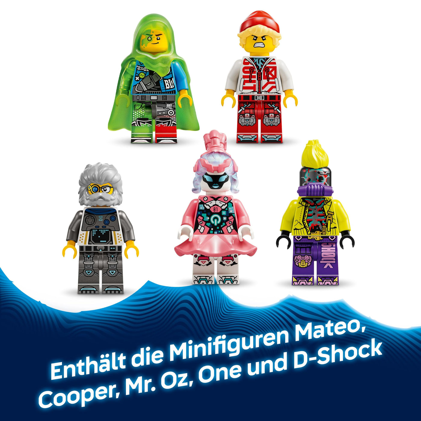 LEGO DREAMZzz 2-in-1 Mateos Sprühdosen-Truck - Spielzeug mit 2 Bauvarianten, mit 5 Minifiguren inkl. Copper und Mr. Oz - Kreatives Geschenk zum Geburtstag für Jungen & Mädchen ab 9 Jahren - 71499