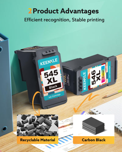 PG-545 CL-546 XL PG-545XL CL-546XL Ersatz für Canon Druckerpatronen 545 546 Multipack für Canon Pixma MX495 TR4550 TS3350 TS3150 TR4551 MG2550s MG2555s TS3151 MG3050 MG2950 TS205(Schwarz, Farbe)