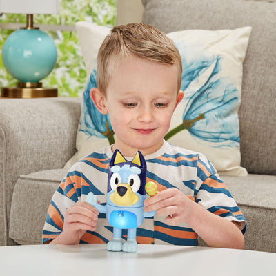 Vtech Bluey Dreh- & Zieh-Reaktionsspiel – Interaktives Spielzeug mit Musik, Geräuschen und Sätzen aus der TV-Show – Für Kinder von 3-6 Jahren