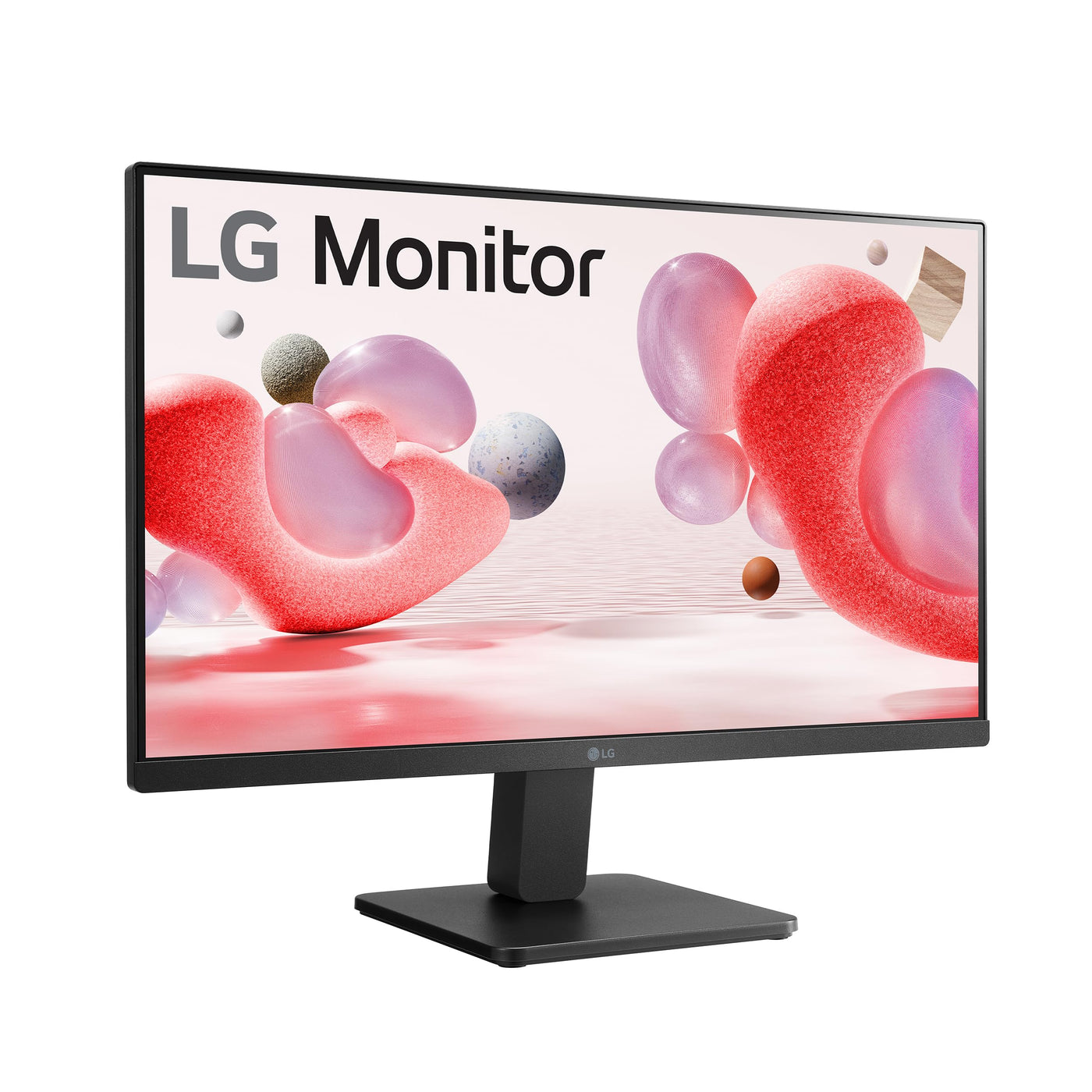 LG Full HD Monitor 24MR400-B.AEUQ - 24 Zoll, IPS Panel, FreeSync, VESA FDMI, 100Hz, Schwarz
