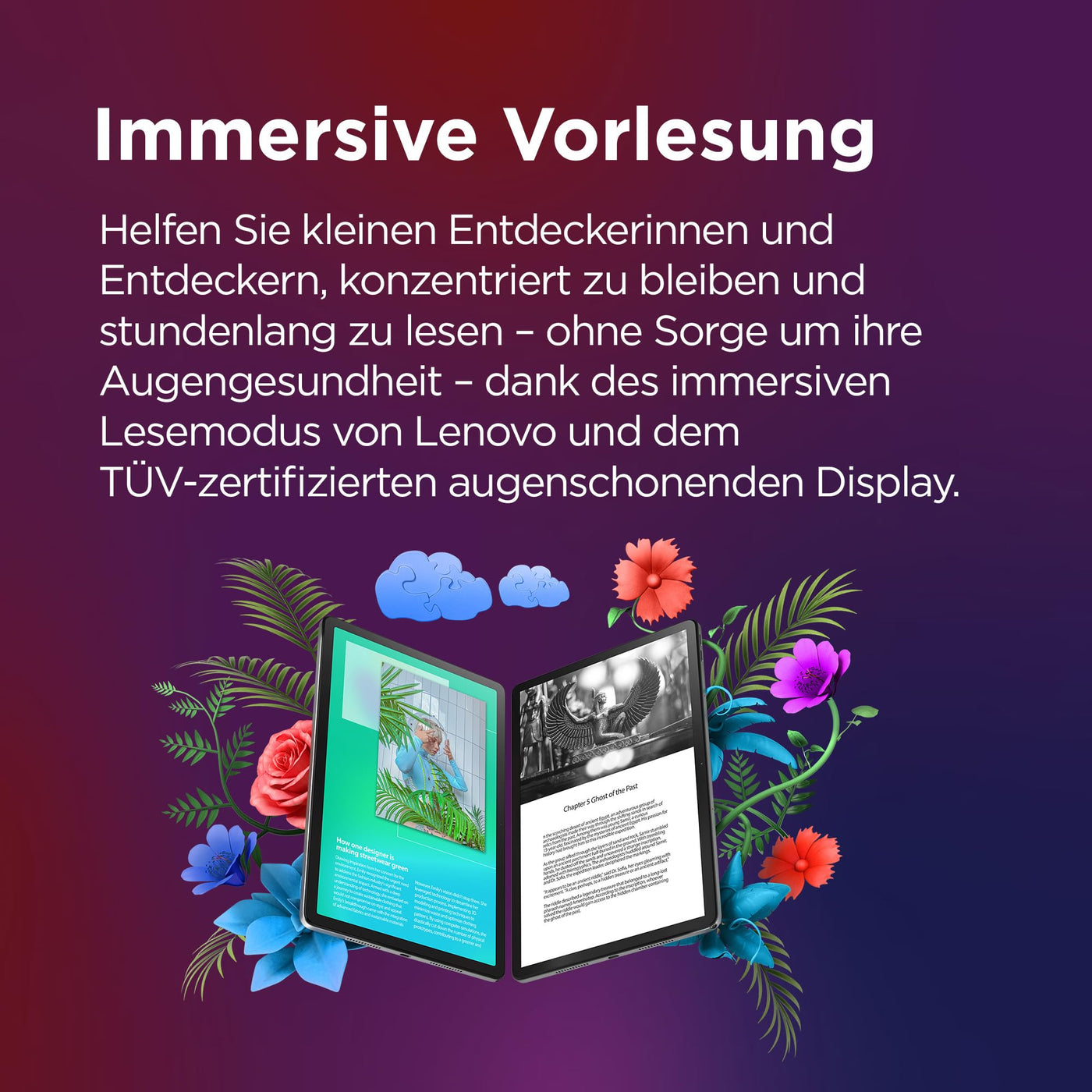 Lenovo Tab M11 Tablet | 11'' WUXGA Touch Display | MediaTek Helio G88 | 8GB RAM | 128GB Speicher | Wi-Fi | Android 14 | grün | inkl Tab Pen