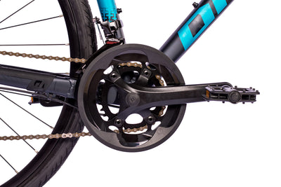 Herren City Fahrrad 28 Zoll Urban Bike Drag 3.0 Citybike Gravelbike mit 16 x Gang Shimano 2 X 8 Claris R2000-52cm (Körpergröße 162-177cm)