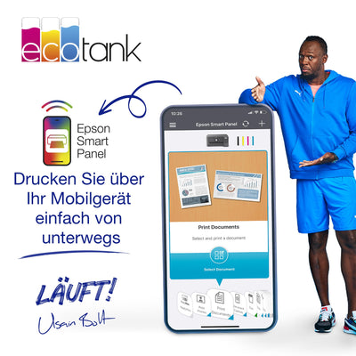 EcoTank ET-5855 DIN-A4-Multifunktions-Wi-Fi-Tintentankdrucker mit Fax