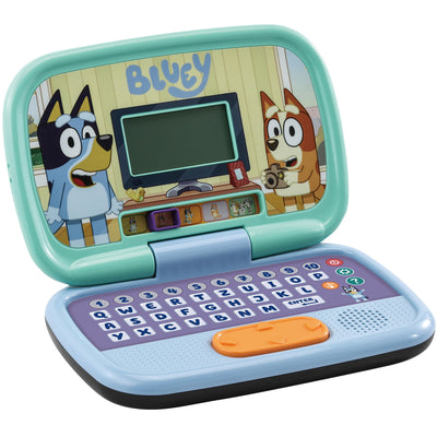VTech Bluey Lernlaptop – Lerncomputer mit QWERTZ-Tastatur und Inhalten zu Formen, Buchstaben, Zahlen und Logik u. v. m. – Für Kinder von 3-6 Jahren