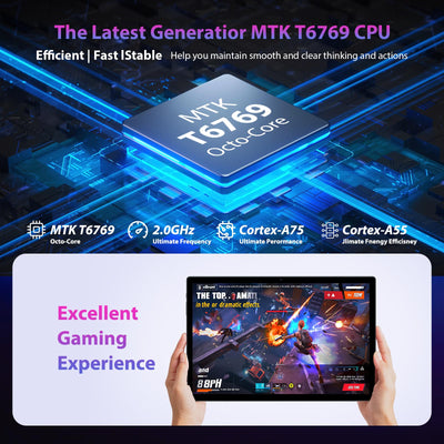 FORUSER Tablet 14 Zoll Android 14 mit Incell 2K Tablets, 36(12+24) GB RAM +256GB ROM (2TB TF), 11580mAh Akku, Octa-Core, 4G Dual SIM/5G WiFi/GPS,mit Stift und Hülle(Schwarz)