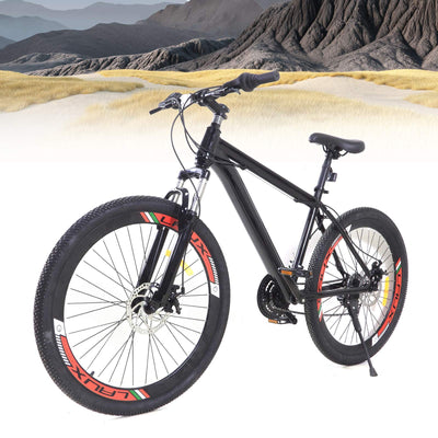 Fetcoi Mountainbike 26 Zoll 21 Gang Stadtrad Damen Männlich Fahrrad Trekking Bike Fahrrad Jungenfahrrad für Erwachsene,Jungen, Mädchen