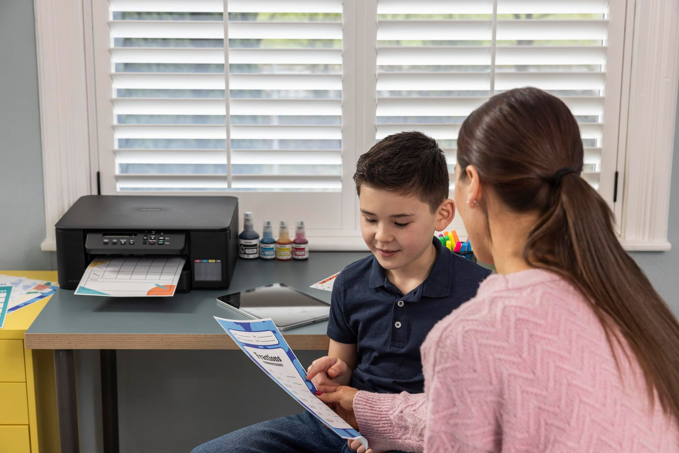 Brother DCP-T580DW 3-in-1 drahtloser Tintentankdrucker (Drucken, Scannen, Kopieren)