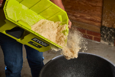 RYOBI 18 V ONE+ Akku-Nass-und Trockensauger RV1811-0, Saugleistung 115 AW, ohne Akku und Ladegerät, Hypergreen