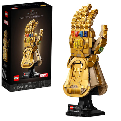 LEGO 76191 Marvel Super Heroes Infinity Handschuh, Avengers-Set für Erwachsene mit Modell von Thanos' Gauntlet zum Bauen, Fanartikel, Geschenk für Männer, Frauen, Sie und Ihn