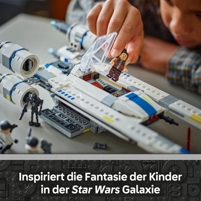 LEGO Star Wars 75399 Rebel U-Wing Starfighter - Spielzeug mit Schwenkflügelfunktion & 3 Minifiguren inkl. Cassian Andor & K-2SO Droidenfigur - Geschenk für Jungen ab 8 Jahren & Andor Staffel 2 Fans