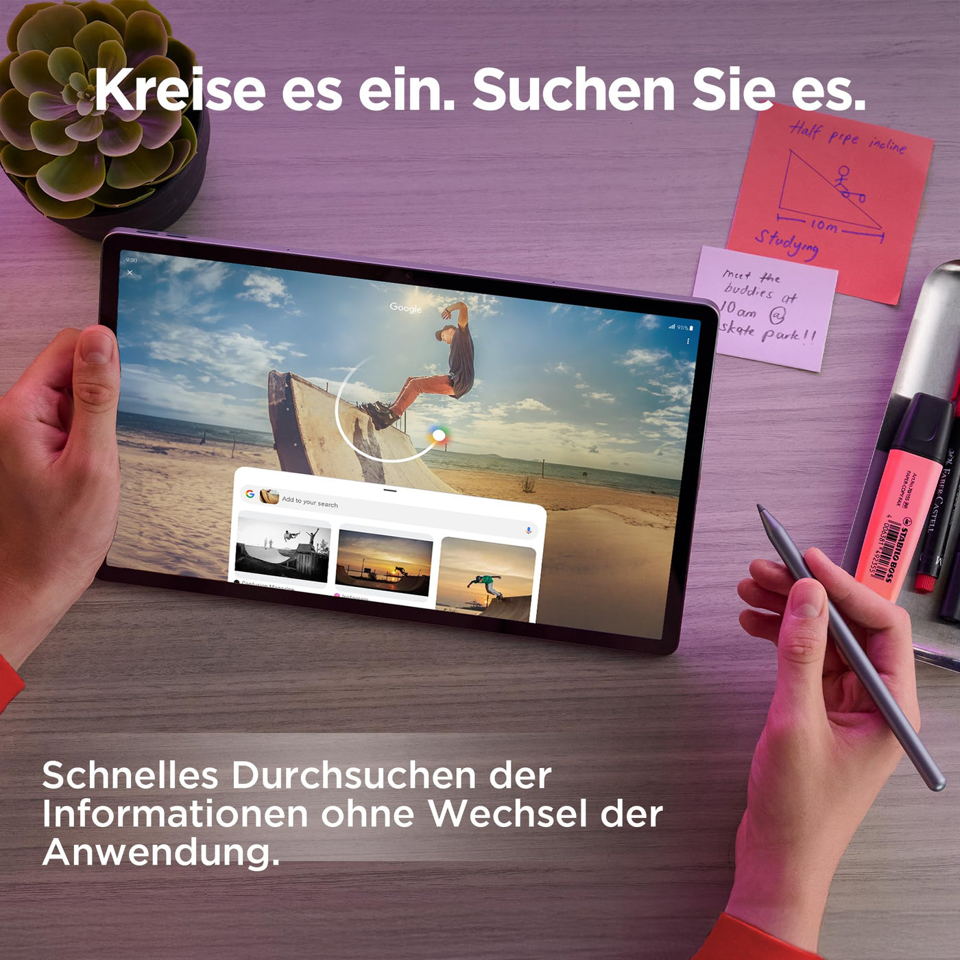 Lenovo Idea Tab Pro Tablet | 12.7" 3K Display | MediaTek Dimensity 8300 | 8GB RAM | 256GB eMMC | Android 14 | Luna Grey | inkl. Tab Pen Plus
