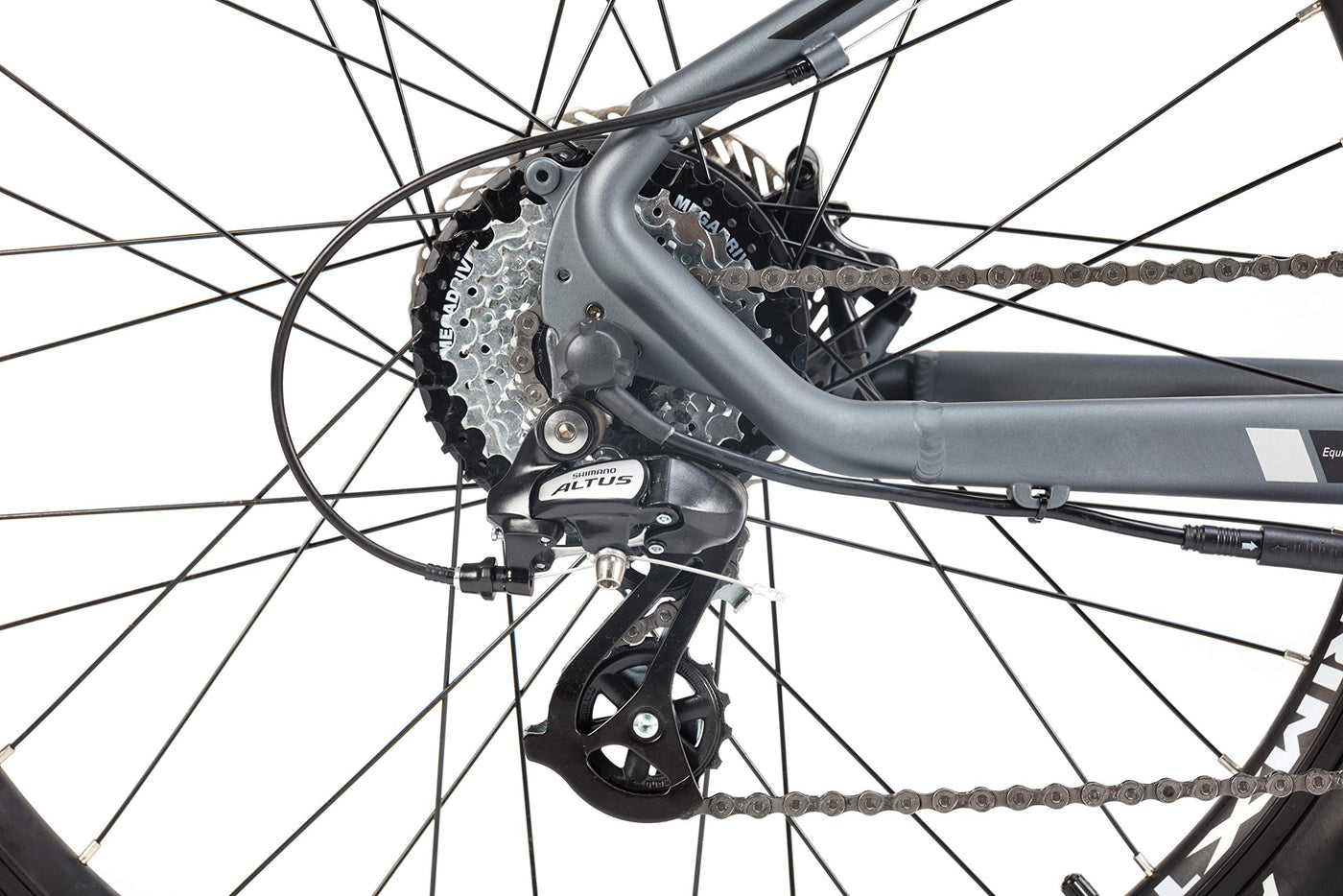 moma bikes Elektrische Fahrrad EMTB 27,5", Shimano 24 Gänge & hydraulische Scheibenbremsen, Integrierter Akku Ion Lithium 48V 13Ah