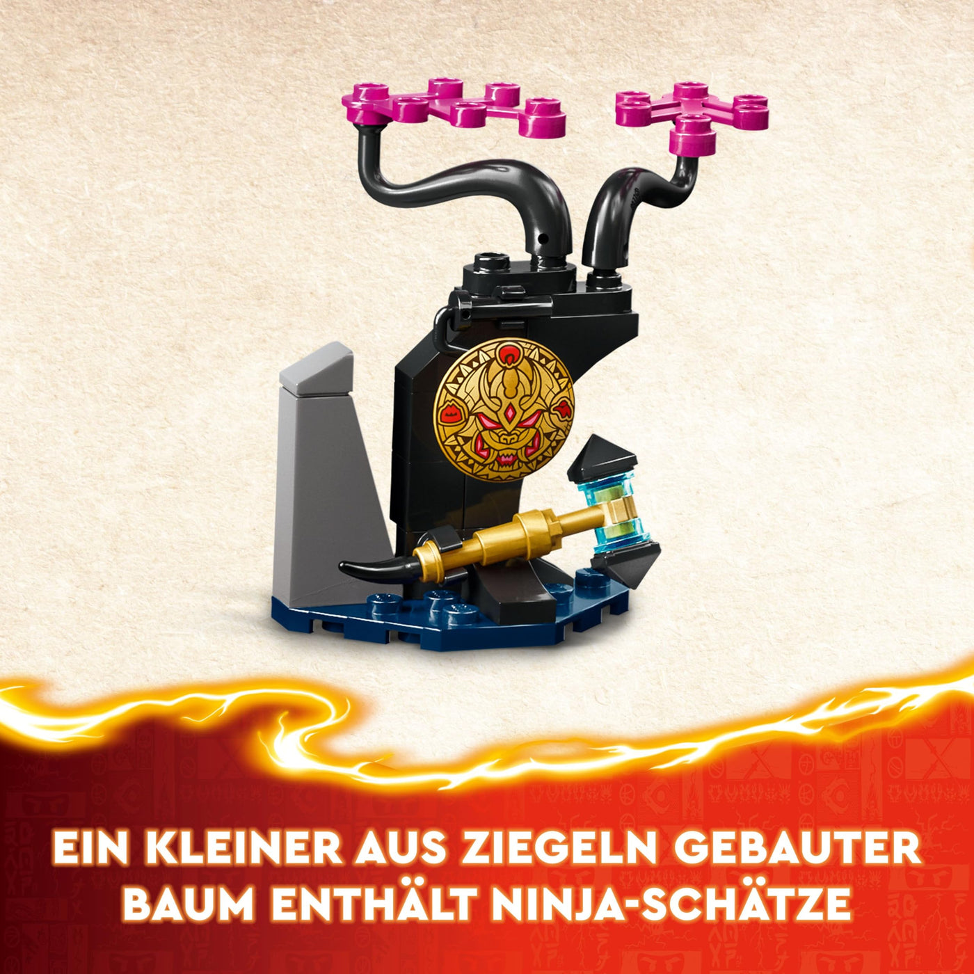 LEGO NINJAGO Egalt der Meisterdrache, Ninja-Set mit Drachen-Spielzeug und 5 Figuren inkl. Lloyd und NYA, Drachenmeister, Geschenk für Jungs und Mädchen ab 8 Jahren 71809