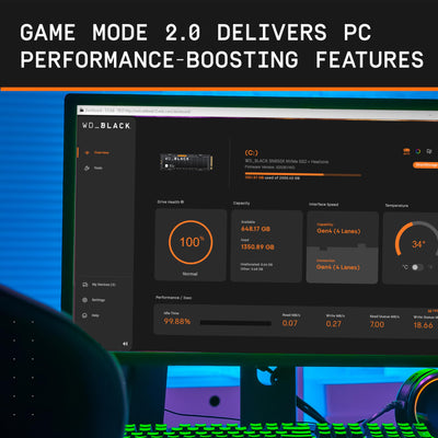 WD_Black SN850X NVMe SSD mit Heatsink 4 TB interne SSD (Gaming Speicher, PCIe Gen4-Technologie, lesen 7.3 MB/s, Schreiben 6.600 MB/s) Schwarz