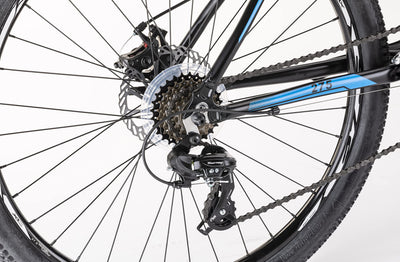 Conor Indi 27, 18 Az Fahrrad, schwarz/blau, L