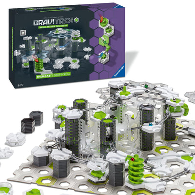Ravensburger GraviTrax PRO Starter-Set Drop'n'Roll 27463 - Besonderes Starterset der PRO-Linie für Deine Kugelbahn Murmelbahn und Konstruktionsspielzeug ab 8 Jahre