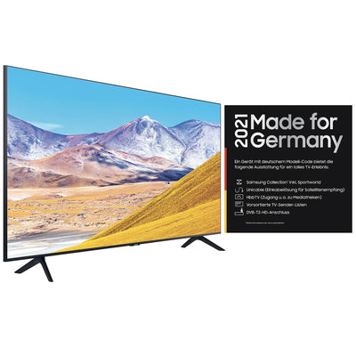 Samsung TU8079 138 cm (55 Zoll) LED Fernseher (Ultra HD, HDR10+, Triple Tuner, Smart TV) [Modelljahr 2020]