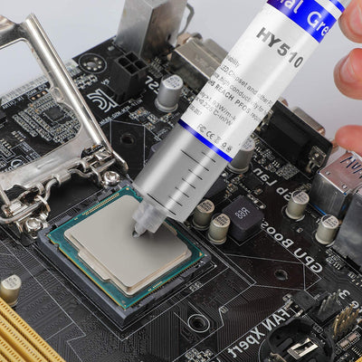MoneyQiu HY-510(25Gramm)> 1.9 W/m.K-CPU Wärmeleitpaste PC kühlpaste Leitpaste Thermal Paste für CPU GPU PS4 PC..