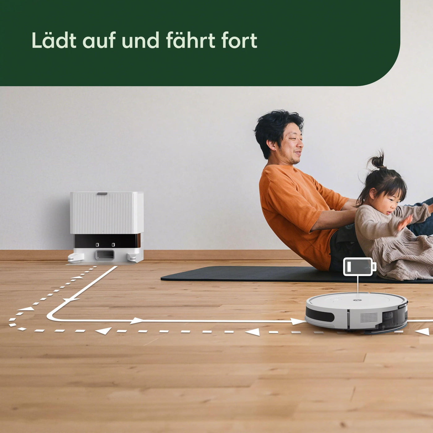 Roomba Combo® Essential 2 mit Absaugstation