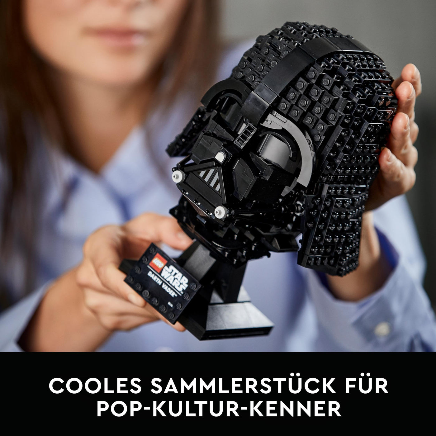 LEGO Star Wars Darth Vader Helm, Bauset für Erwachsene, Geschenkidee für Männer, Frauen, Ihn oder Sie, sammelbares Modell zum Bauen und Ausstellen 75304